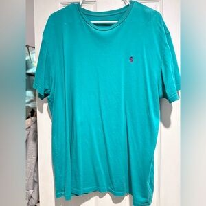 Polo by Ralph Lauren Men's Aqua T-Shirt